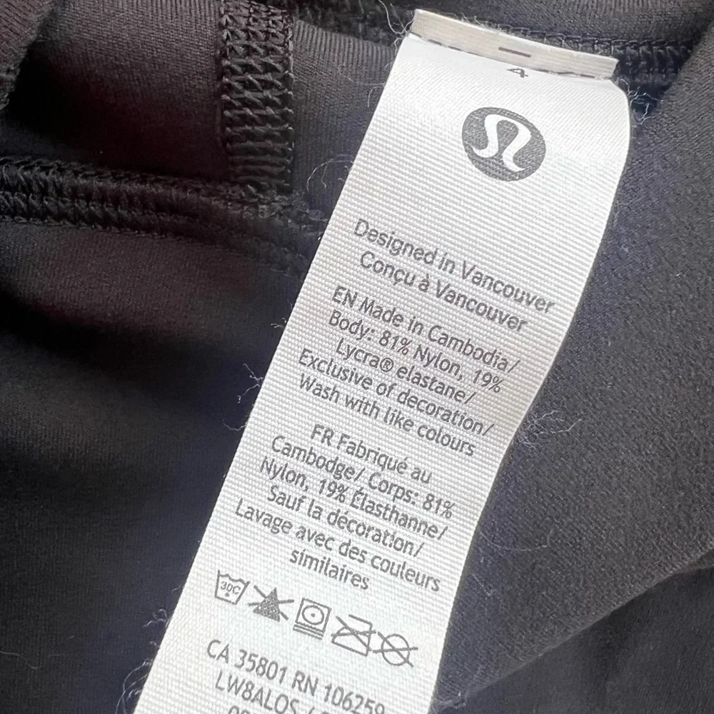lululemon Align™ High-Rise Black Skirt - Picture 7 of 7